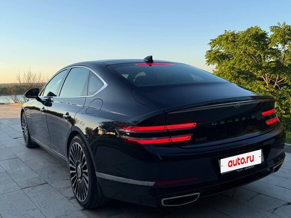 2021 Genesis G80 II, чёрный, 3300000 рублей - вид 9