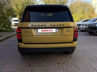 2021 Land Rover Range Rover IV Рестайлинг, жёлтый, 10200000 рублей, вид 5