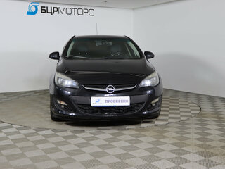 2014 Opel Astra J Рестайлинг, чёрный, 529990 рублей, вид 2