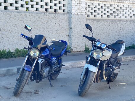 1999 Kawasaki ER-5, синий, 222000 рублей, вид 1