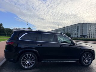 2021 Mercedes-Benz GLS 400 d II (X167), чёрный, 10700000 рублей, вид 2