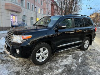 2012 Toyota Land Cruiser 200 Series Рестайлинг 1, чёрный, 4900000 рублей, вид 3