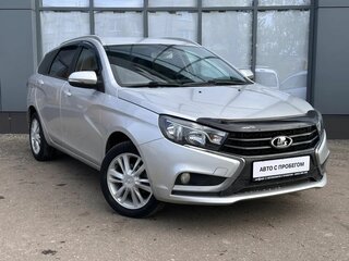 2018 Lada (ВАЗ) Vesta SW I, серебристый, 775000 рублей, вид 2