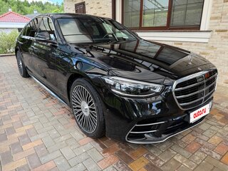2021 Mercedes-Benz S-Класс 450 Long 4MATIC VII (W223), чёрный, 10900000 рублей, вид 3