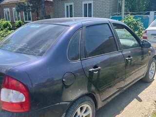 2008 Lada (ВАЗ) Kalina I, синий, 235000 рублей, вид 4