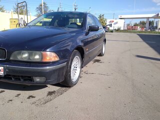 2000 BMW 5 серии 525d IV (E39), синий, 600000 рублей, вид 5