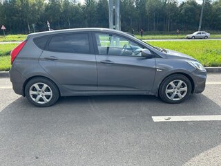 2012 Hyundai Solaris I, чёрный, 690000 рублей, вид 2
