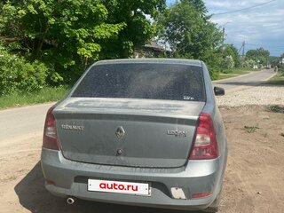2012 Renault Logan I Рестайлинг, синий, 330000 рублей, вид 2