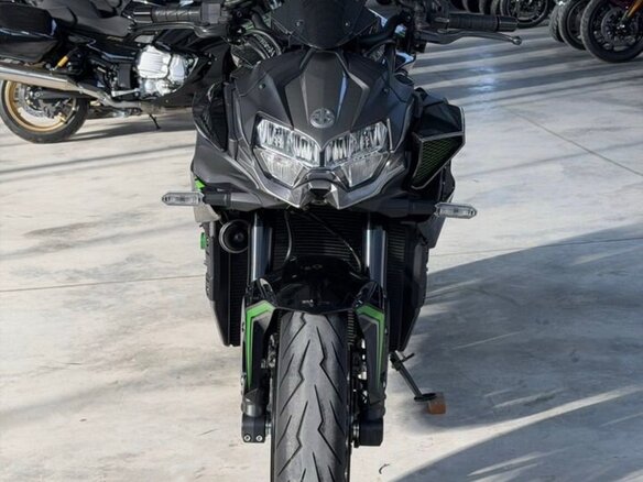 2017 Kawasaki Z H2, зелёный, 1570000 рублей - вид 7