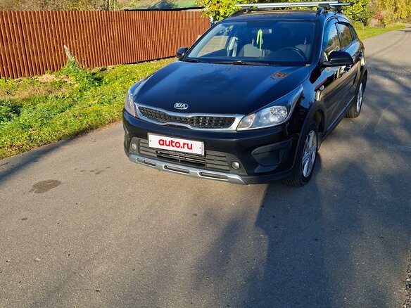 2019 Kia Rio X-Line IV, чёрный, 1150000 рублей - вид 1