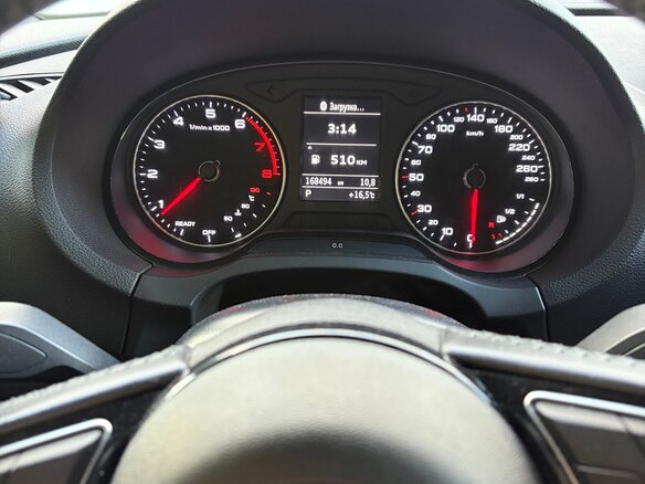 2016 Audi A3 III (8V) Рестайлинг, синий, 1350000 рублей - вид 12
