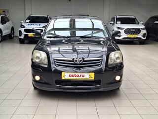 2008 Toyota Avensis II Рестайлинг, чёрный, 850000 рублей, вид 2