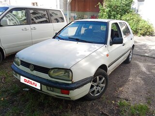 1993 Volkswagen Golf III, белый, 160000 рублей, вид 2