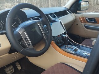 2008 Land Rover Range Rover Sport I, чёрный, 1200000 рублей, вид 4