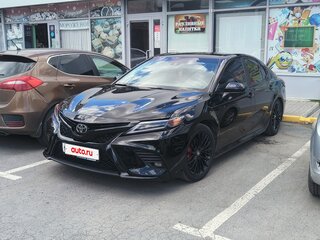 2018 Toyota Camry US Market VIII (XV70), чёрный, 2150000 рублей, вид 1
