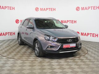 2018 Lada (ВАЗ) Vesta SW Cross I, серый, 1119000 рублей, вид 3