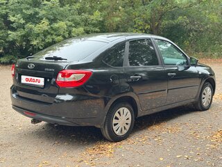 2015 Lada (ВАЗ) Granta I, чёрный, 420000 рублей, вид 5
