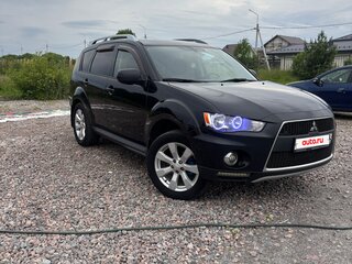 2010 Mitsubishi Outlander II Рестайлинг, чёрный, 1190000 рублей, вид 3