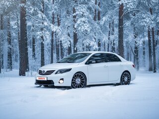 2012 Toyota Corolla X (E140, E150) Рестайлинг, белый, 1080000 рублей, вид 3