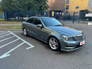 2011 Mercedes-Benz C-Класс 180 BlueEFFICIENCY III (W204) Рестайлинг, серебристый, 1220000 рублей, вид 1
