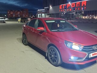 2017 Lada (ВАЗ) Vesta I, красный, 800000 рублей, вид 2