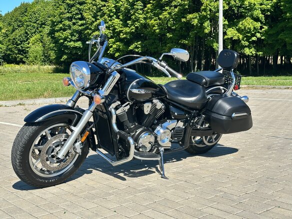 2014 Yamaha XVS1300, чёрный, 600000 рублей - вид 6