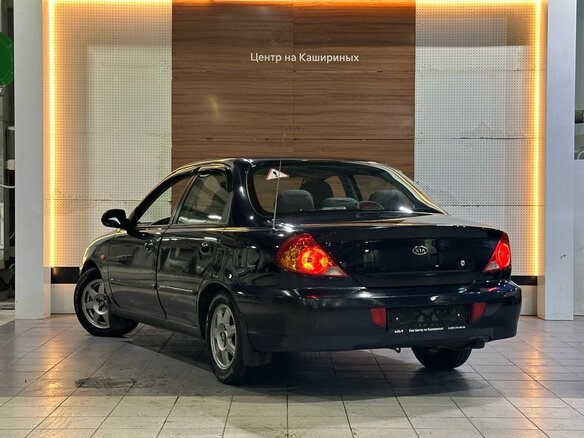 2008 Kia Spectra I Рестайлинг 2, синий - вид 5