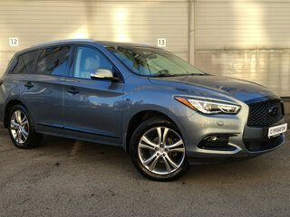 2016 Infiniti QX60 I Рестайлинг, серый, 1939000 рублей, вид 3