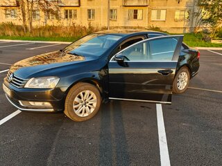 2012 Volkswagen Passat B7, чёрный, 860000 рублей, вид 1