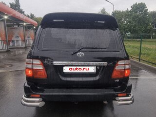 2003 Toyota Land Cruiser 100 Series Рестайлинг 1, чёрный, 1480000 рублей, вид 4
