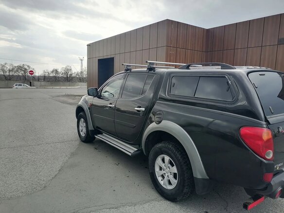 2008 Mitsubishi L200 IV, чёрный, 1550000 рублей - вид 4