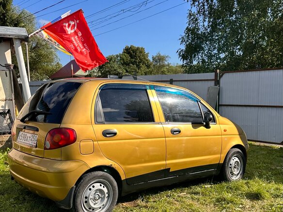 2003 Daewoo Matiz I Рестайлинг, жёлтый, 145800 рублей - вид 8