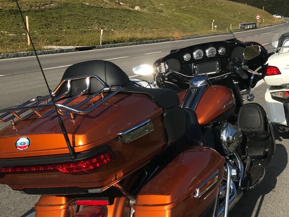2016 Harley-Davidson Ultra Limited, оранжевый, 1588000 рублей - вид 5