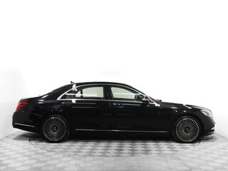 2017 Mercedes-Benz S-Класс 560 VI (W222, C217) Рестайлинг, чёрный, 4399000 рублей, вид 4
