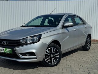 2021 Lada (ВАЗ) Vesta I, серебристый, 1125000 рублей, вид 2