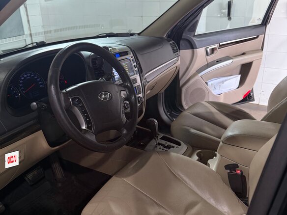 2011 Hyundai Santa Fe II Рестайлинг, чёрный, 1180000 рублей - вид 5