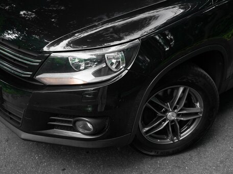 2012 Volkswagen Tiguan I Рестайлинг, чёрный, 1100000 рублей, вид 4