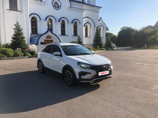 2023 Lada (ВАЗ) Vesta SW Cross I Рестайлинг (NG), белый, 1250000 рублей, вид 2