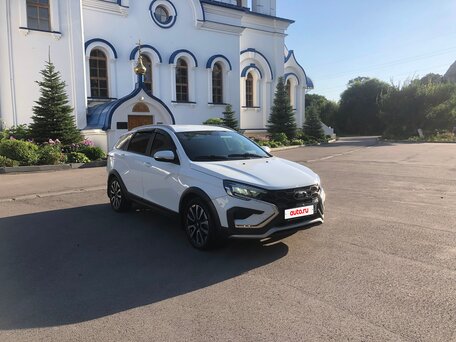 2023 Lada (ВАЗ) Vesta SW Cross I Рестайлинг (NG), белый, 1250000 рублей, вид 2