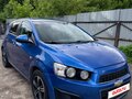 2012 Chevrolet Aveo II, синий, 495000 рублей - вид 1