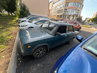 2004 Lada (ВАЗ) 2107, синий, 85000 рублей, вид 2