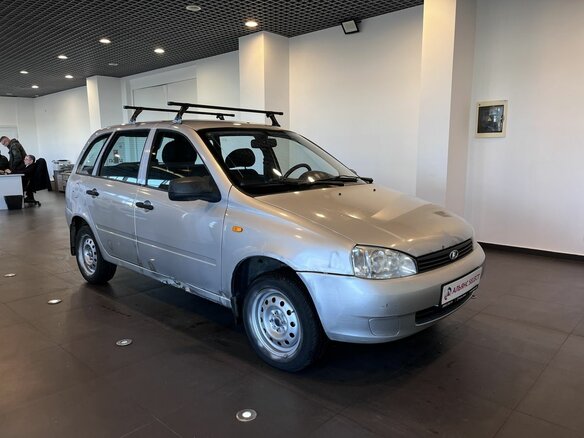 2012 Lada (ВАЗ) Kalina I, серебристый, 280000 рублей