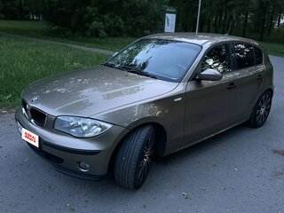 2006 BMW 1 серии 118i I (E81/E82/E87/E88), бежевый, 900000 рублей, вид 2