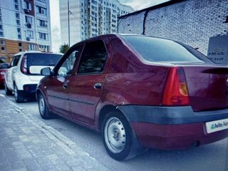 2008 Renault Logan I, красный, 280000 рублей, вид 4