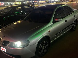 2002 Nissan Almera II (N16) Рестайлинг, серебристый, 299000 рублей, вид 1