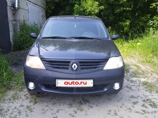 2007 Renault Logan I, серый, 150000 рублей, вид 2