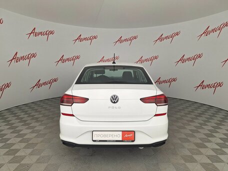2021 Volkswagen Polo VI, белый, 1279000 рублей, вид 4