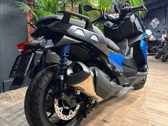 2019 BMW C 400 X, синий - вид 7