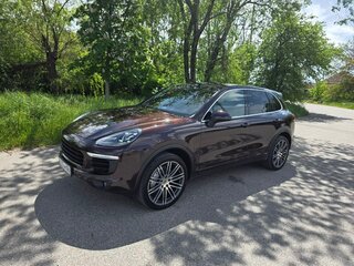 2016 Porsche Cayenne S Diesel II Рестайлинг (958), коричневый, 4900000 рублей, вид 1