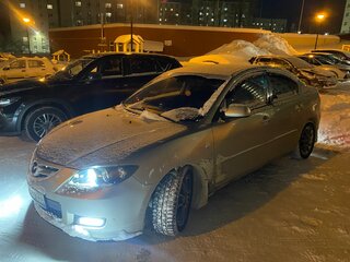 2007 Mazda 3 I (BK) Рестайлинг, серый, 400000 рублей, вид 4